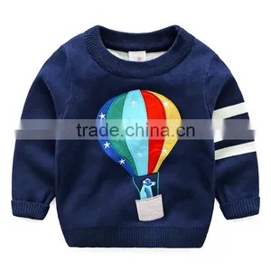 2017 New Design Knitting Patterns Children's Cartoon Sweater thumbnail-2