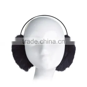 YR853 Hot Sale China Wholesale Various Colors Fashion Fur Accessories Ear Muffs thumbnail-1