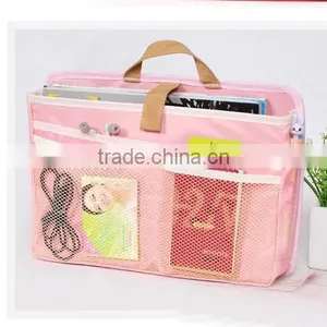 2014 Hot Selling Newest Multifunction Lady Cosmetic Bag Organiser Large Insert Storage Organizer Bag In Bag thumbnail-1