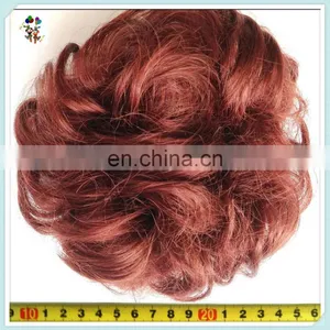 Natural Colors Kids Dome Scrunchy Bun Synthetic Hair Pieces HPC-0125 thumbnail-3