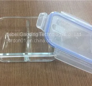 Glass Food Container With Two Compartments thumbnail-3