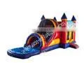 2017 HOT New Product Modular 2 Piece Wet/Dry Inflatable Castle Combo thumbnail-6
