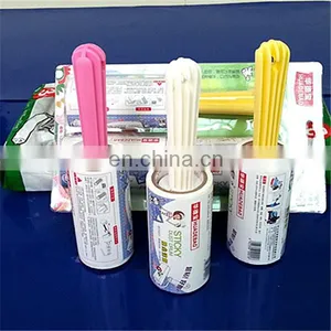 PE Adhesive Clothes Dust Remove Sticker Roller for House Use thumbnail-2