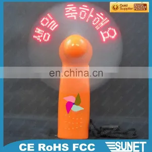 Mini Portable Power Bank Air Cooling Fan With Custom Led Message thumbnail-4