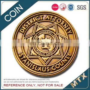 Copper Stamped Imitation Hard Enamel Souvenir Coin thumbnail-2