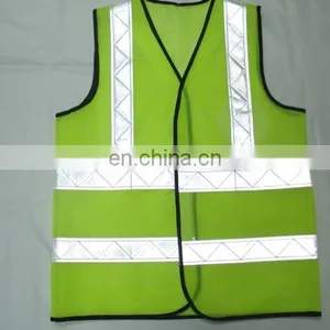 Security Guard Reflective Vest Reflective Safety Fluorescence Green Reflecting Vest thumbnail-3