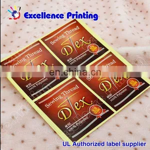 Shining Adhesive Kraft Paper Label thumbnail-1