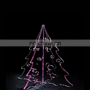 Hot Sale Chrismas Gift LED Acrylic Christmas Tree thumbnail-1