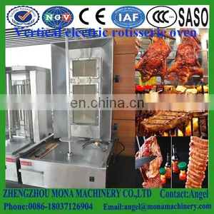 Commercial Gas Turkish Barbecue Machine Automatic Rotation Brazilian Barbecue Stove Barbecue Bibimbap Meat Folder Stove thumbnail-6
