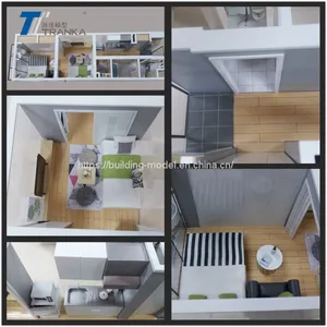 High Quality Attractive Miniature Building Model , Custom Made Model thumbnail-1