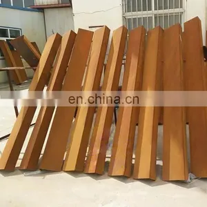 High Quality Hot Rolled Corten Steel Fence thumbnail-6