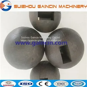 Forged Milling Grinding Media Ball, Grinding Media Mill Steel Balls, Dia.100mm Forged Steel Balls thumbnail-1