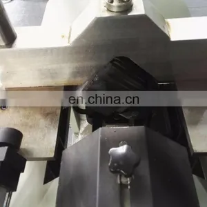 V-notch Cutting Saw PVC and Aluminum Windows Making Machine / UPVC Window Frame V Cutting Machine for Aluminum Profile thumbnail-3