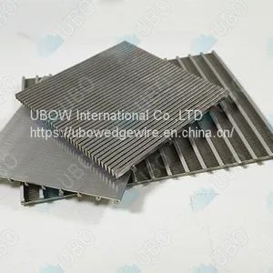 Stainless Steel Wedge Wire Slotted Sieve Screen Plate thumbnail-2