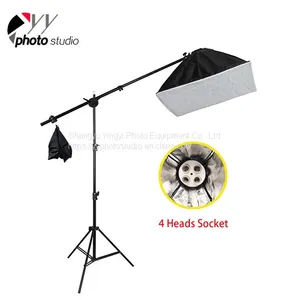 Photo Studio Video Continuous 4 Bulbs Head Lighting Kit, KIT 008 thumbnail-1