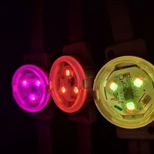 30mm Waterproof Ip65 SMD3535 24V RGB D30 Dot Light For Landscape Lamp thumbnail-3