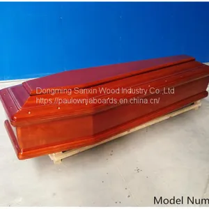 Europe Style Wooden Coffins thumbnail-3