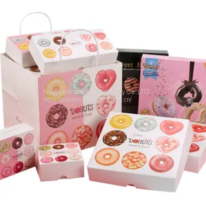 Donut Packaging Box Paper Box for Donuts thumbnail-2