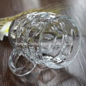 Engrave Logo Glass Mug With Handle thumbnail-4
