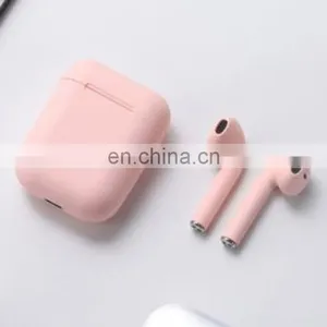I12 Macaroon Amazon Top Products Fashion Portable Anti-noise Wireless Hand Free High Quality Tws Bluetooth 5.0 Earphones thumbnail-5