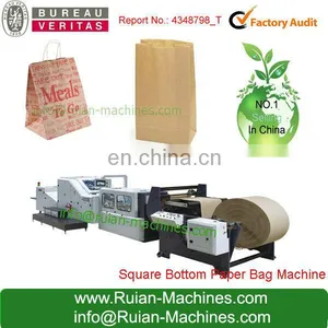 Cotton Handle Paper Carrier Bags Making Machine thumbnail-1