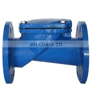 Ductile Iron Rubber Single Door Check Valve Flap Non Return Valve thumbnail-1