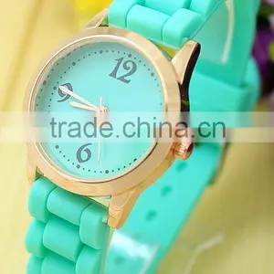 Children Silicone Jelly Candy Color Watch thumbnail-1