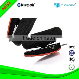 Orange Stereo Wireless Bluetooth Headset Headphone thumbnail-3