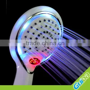 Ningbo LED Hand Shower Head With Temperature Digital Display Quality Choice Most Popular thumbnail-3