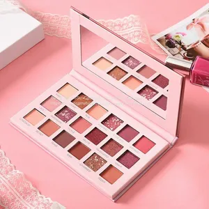 Eye Shadow Cosmetics 18 Colors Eyeshadow Palette Private Label Powder Waterproof thumbnail-5