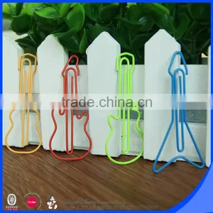 Customized Color Plastic Guitar Shape Paper Clip thumbnail-3