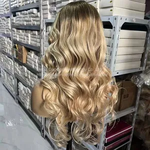 High Density Full Lace Human Hair Wig With Factory Price thumbnail-1