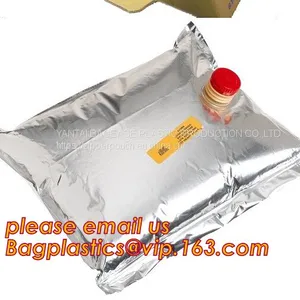 Standing Tap Aluminum Foil Bag In Box For Juice Cod Bags, Fish Fillet, Bag Box, Box, Tin Tie Bags, Tie, Tie Bag, Spout B thumbnail-4