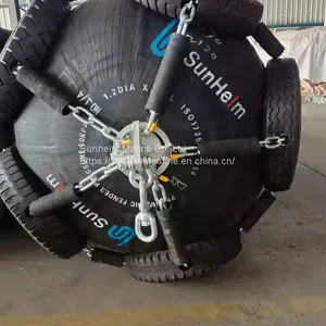 ISO 17357 Certificated by DNV.GL High Quality Yokohama Type Pneumatic Rubber Fenders thumbnail-5