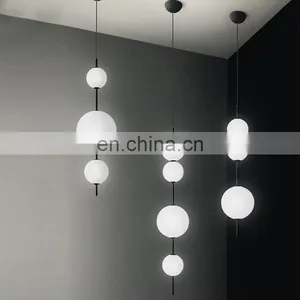 Nordic Creative Gourd Shape LED Pendant Light For Cafe Bar Kitchen Bedroom Living Room Decorative Indoor Chandelier thumbnail-4