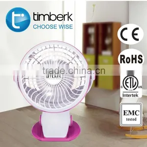 4 Inch Mini Plastic USB Clamp Fan thumbnail-2