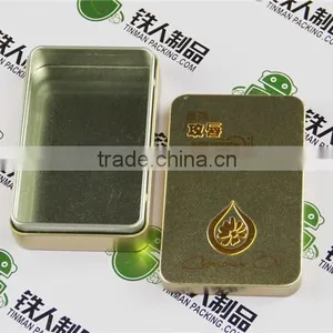 Empty Metal Tinplate Case Cosmetic Case Metal Box thumbnail-1