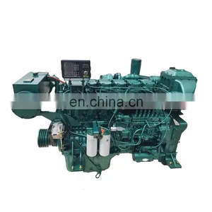 Hot Sale 301kw 409hp/2000rpm 6 Cylinders Sinotruk D1242C Series Marine Diesel Engine D1242C01-1 thumbnail-1