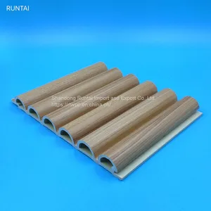 Waterproof Composite Wood Exterior Wpc Wall Cladding Panel 160-15mm thumbnail-3
