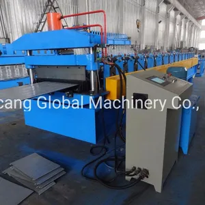 Stainless Steel Galvanized Color Steel Ceiling Grid Facade Roll Forming Making Machine thumbnail-1