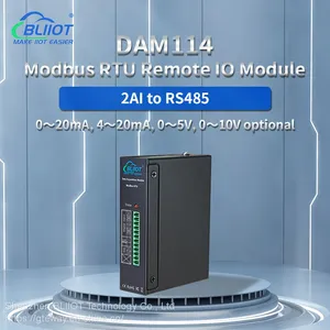 BLIIOT 2AIN Analog Input 1RS485 Water Room Computer Room Environmental Security Temperature and Humidity Acquisition and Monitoring Module thumbnail-1