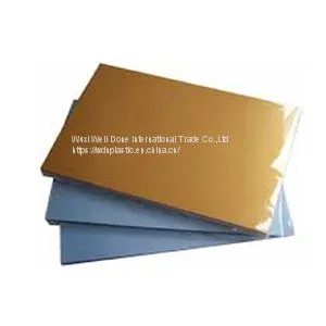Golden Inkjet Printable Plastic Sheet for id Cards thumbnail-2