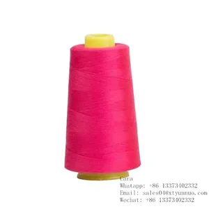 Sewing Thread Price For Hat , Tape , Sweaters 40/2 5000yds Dyed Spun thumbnail-2