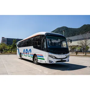 Chinese 12m 60-70 Seats Manual Passenger Bus Coach Vehicle Low Price and High Quality Diesel Automatic 65 Seats Coach Bus thumbnail-2