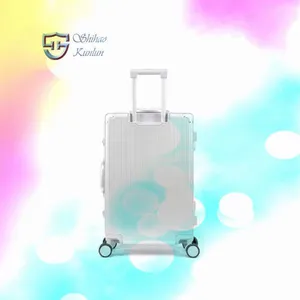 Fashionable Two-Piece ABS/PC Spinner Luggage Sets 2 Piece Traveling Suitcase Stylish and Convenient thumbnail-1