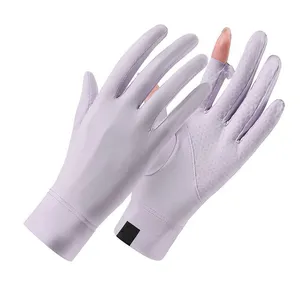 Full Finger UPF 50+ Anti UV Sunscreen Fishing Hiking Outdoor Sports Gloves Touch Screen Breathable Gloves thumbnail-1