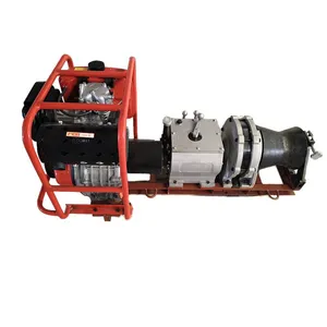 Mobile 5 Ton Diesel Winch – Lightweight Traction Equipment for Telecommunication Field Work thumbnail-1