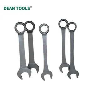 Extra Long Combination Wrench, 15 Degree Offset, 4140 Alloy Steel, Heat Treated, 500mm Length for High Reach thumbnail-3