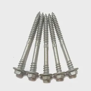 1-Year Warranty Tek Screws Hex Head With EPDM Washer C1022A Carbon Steel Yellow Zinc for Industrial Construction Full Sizes Available thumbnail-5