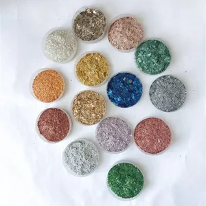 Epoxy Floor Rock Sheet Ultra-thin Colored Mica Rock Sheet Interior and Exterior Wall Coating With Colored Rock Sheet and Shell Color Chips thumbnail-2